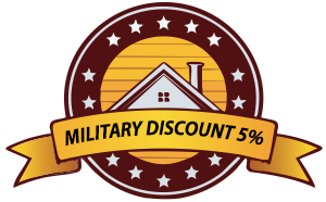 Military Discount 5% Badge