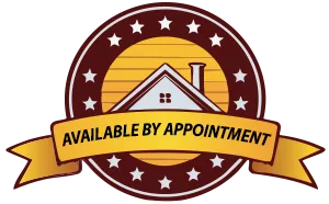 Available By Appointment Badge