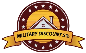 Military Discount 5% Badge